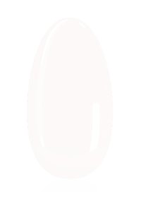 Weißes, eiförmiges Objekt mit einer glatten, glänzenden Oberfläche und abgerundeten Kanten, das an ein poliertes Keramik- oder Glasfinish erinnert.