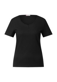 MIT DEKORTAPE - Jednoduché tričko - schwarz