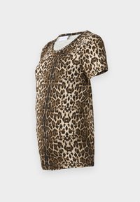 Trükipildiga T-särk - black/leo