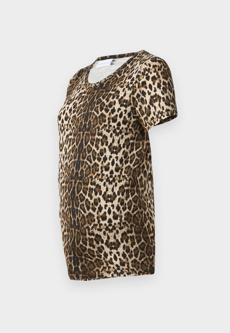 Mamalicious T-shirt print zwart