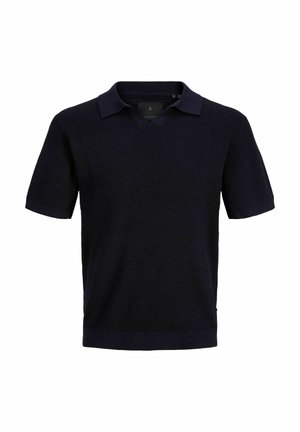 Jack & Jones PREMIUM, Knitted Knitted - Poloshirt - night sky