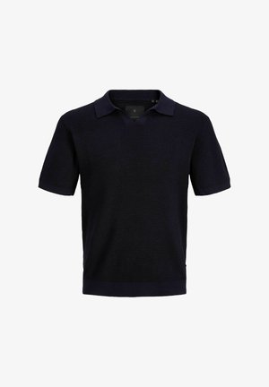 Jack & Jones PREMIUM, Knitted Knitted - Poloshirt - night sky
