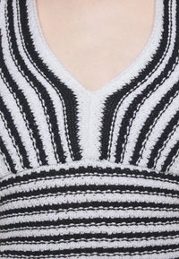 Hollister Co. SUM BARE HALTER - Μπλούζα - navy/white