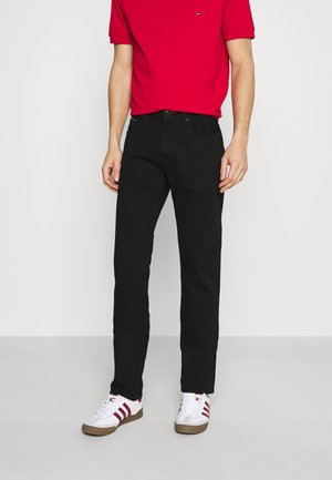 Jeans straight leg - black denim
