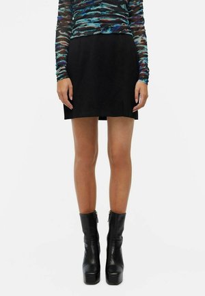 OBJLISA - A-line skirt - black