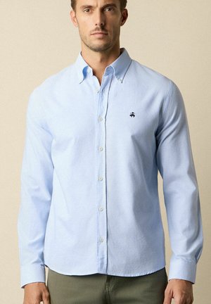OXFORD WITH BUTTON DOWN COLLAR - Košile - light blue