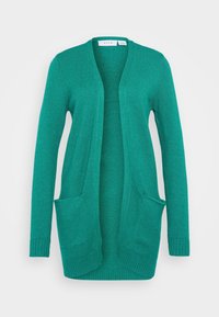 VIRIL OPEN CARDIGAN - Vesta na kopčanje - ultramarine green dark melange