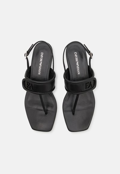 Emporio Armani Tåsandaler - nero