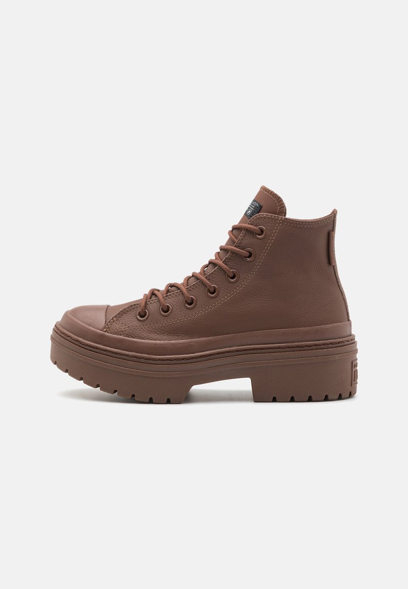 Converse CHUCK TAYLOR ALL STAR LUGGED HEEL PLATFORM WATERPROOF - Kõrge servaga tossud - bear nap/black
