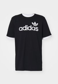 SIMPLE - Camiseta estampada - black