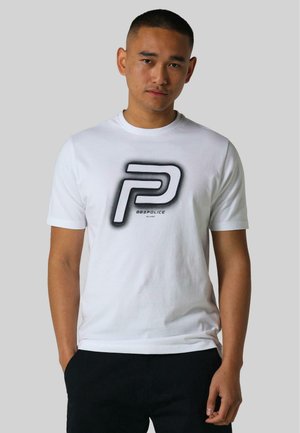 883 Police Print T-shirt - white