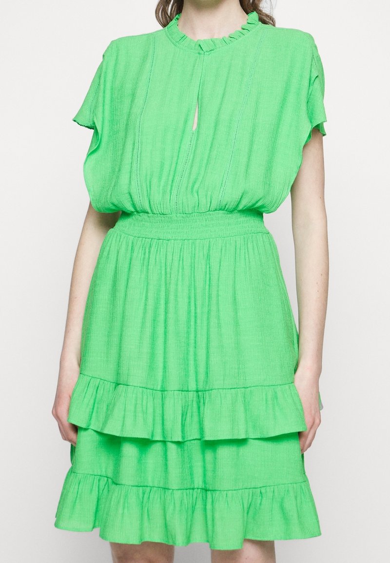slim fit dress slacks Maxi Dress w Smock Detail in Scuba Green by Scotch & Soda  Frockaholics at  Momento Dezigns