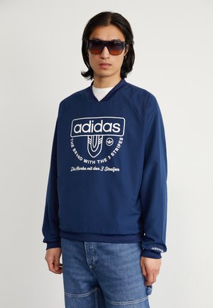 adidas Originals DRILL - Bluză de molton - night indigo