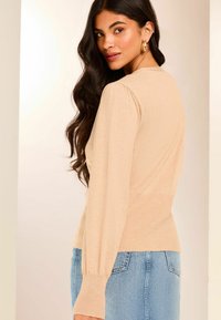 Lipsy REGULAR FIT - Kardiganas - camel