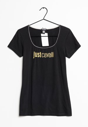 T-shirt con stampa - black