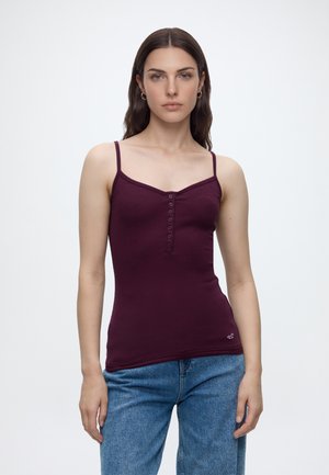 Hollister Co. BARE HENLEY CAMI - Μπλούζα - 520