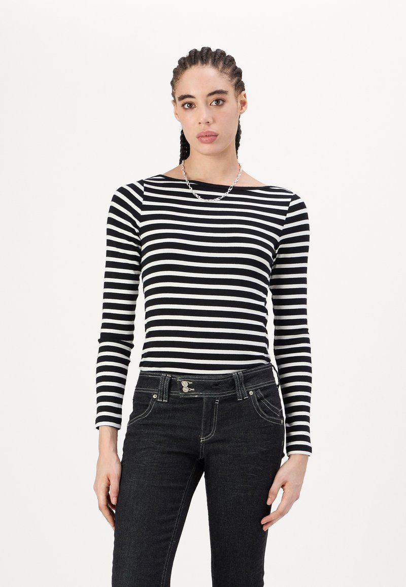 GAP MOD BATEAU - Ilgarankovis viršutinės dalies drabužis - ivory/black