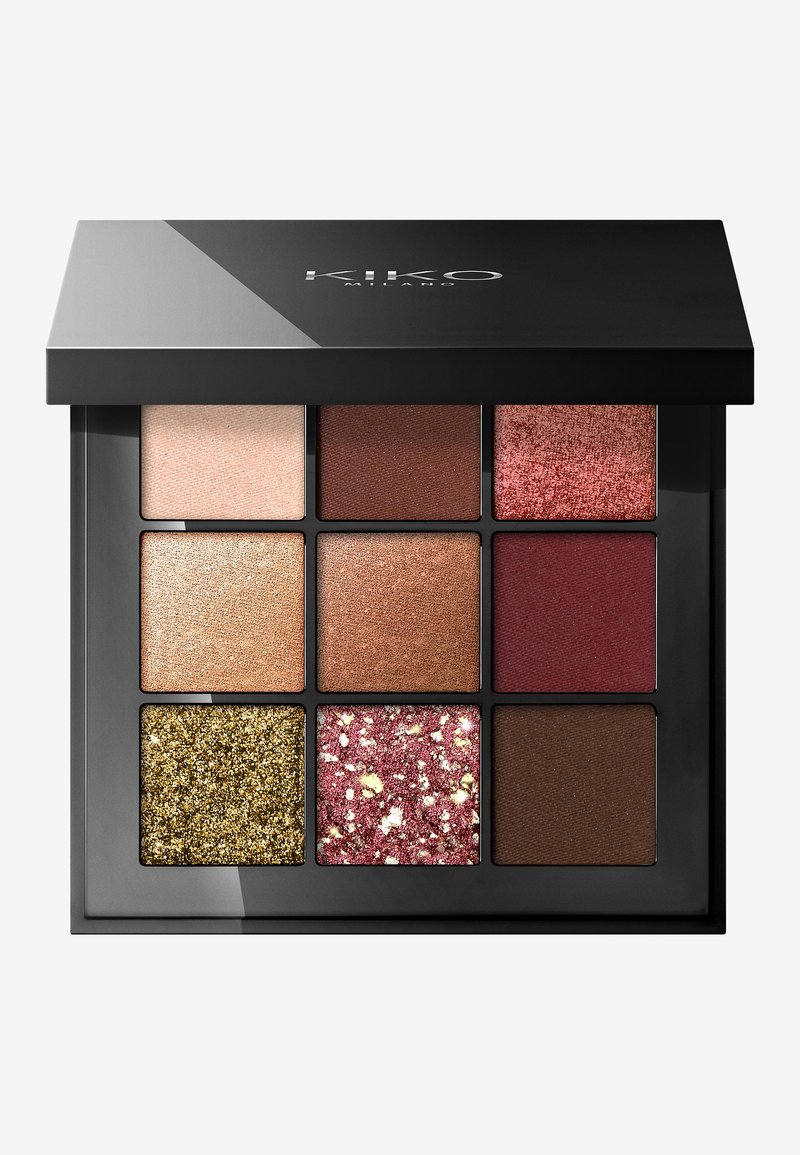 KIKO Milano GLAMOUR MULTI FINISH EYESHADOW PALETTE - Oogschaduwpalet - 03 burgundy notes