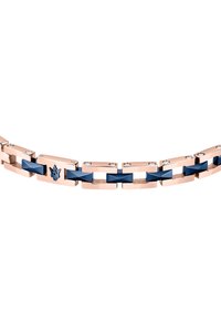 Maserati Armband - blau roségold