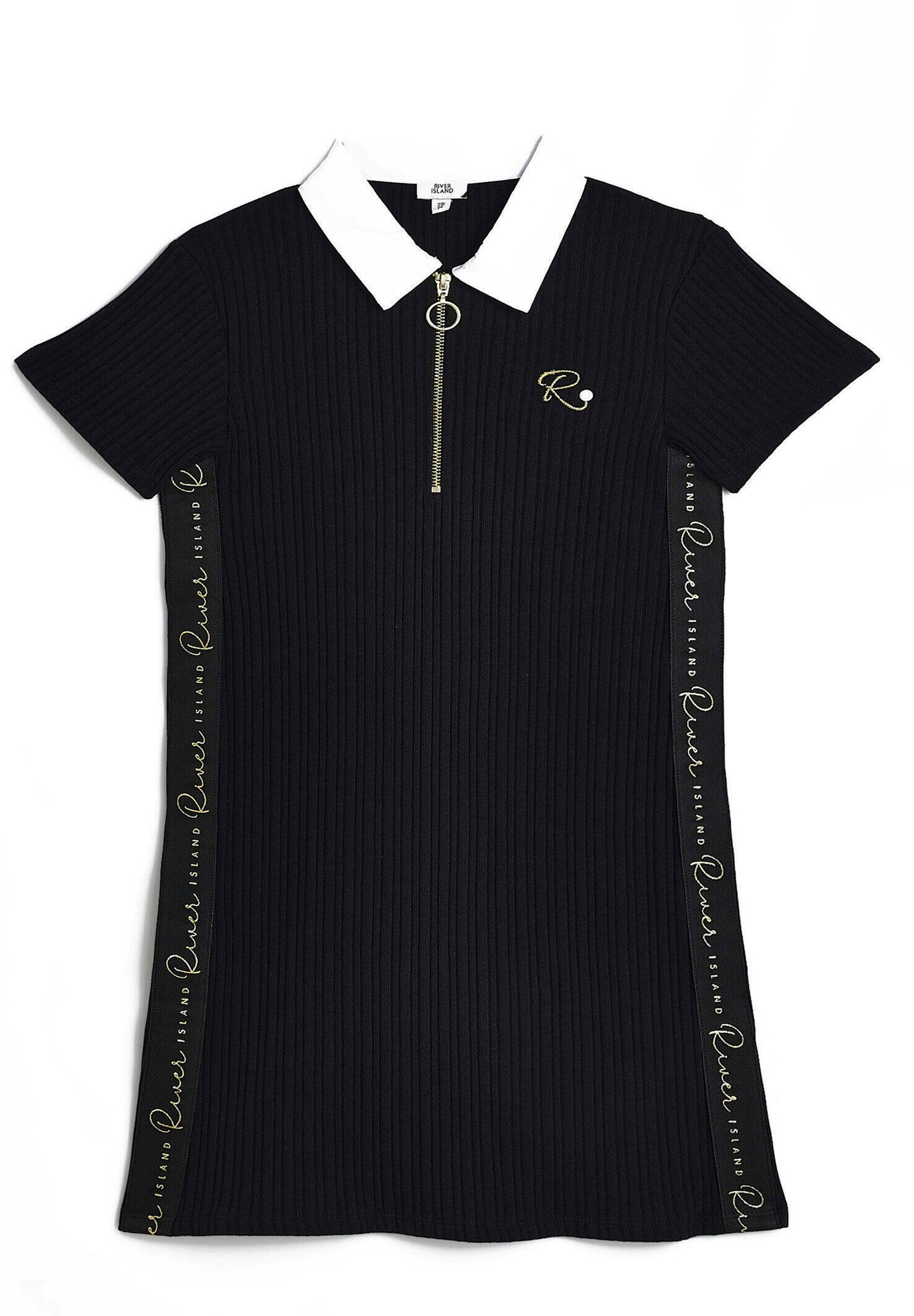 river island jumper shirt dress River Island Jumper dress - black - (Pre-owned)