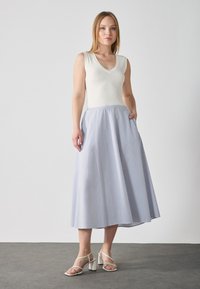 Anna Field A-linjekjol - blue/white