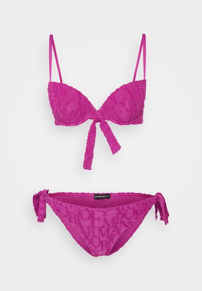 Emporio Armani PUSH UP BOW - Bikiinid - lilac