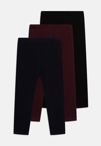 Lindex SOLID INSIDE 3 PACK - Leggings - Byxor - dark lilac
