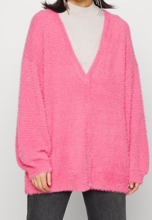 Strickjacke - pink