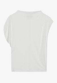 ASYMMETRIC TOP - T-shirts - blanc le blanc