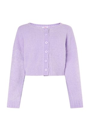 Strickjacke - violett