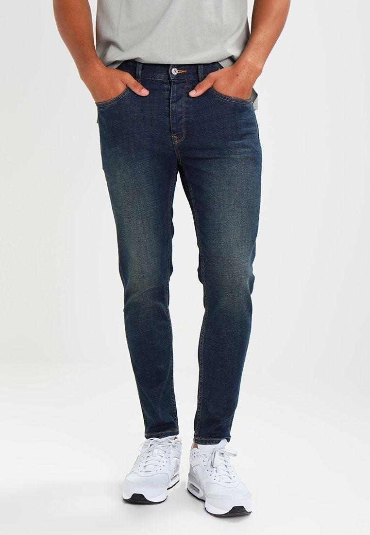 Topman Jeans slim fit - blue denim