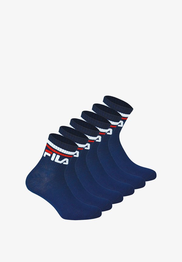 UNISEX 6 PAAR QUARTER LOGO-BUND - Socks - blau