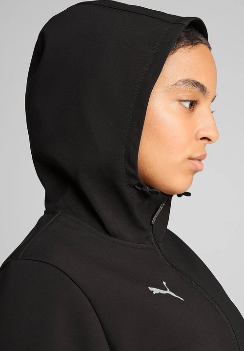 PUMA TEAMADDITIONS SOFTSHELLJACKE DAMEN FUSSBALL - TEXTILIEN - JACKEN - Soft shell jacket - schwarz — photo 4