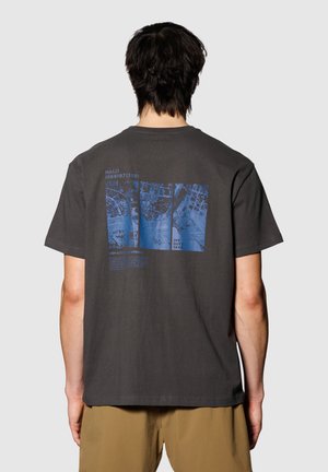 Print T-shirt - raven