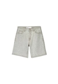 SHIMMERY BERMUDA - Farkkushortsit - grey