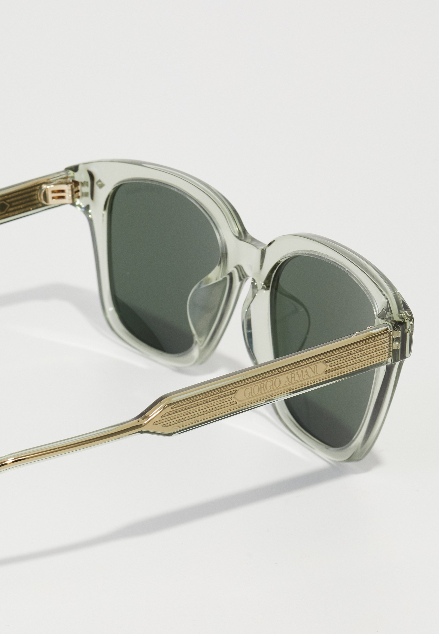 Giorgio Armani UNISEX - Sunglasses - transparent green/light