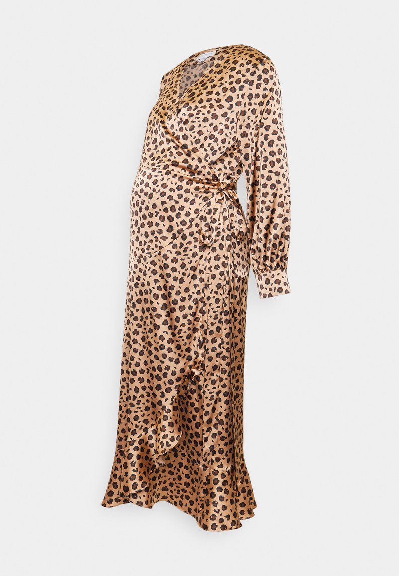 Never Fully Dressed MAMA Cocktailjurk bruin