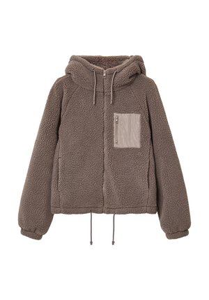 CAPPUCCIO - Fleece jacket - fango chiaro