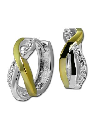 Earrings - silberfarben, goldfarben