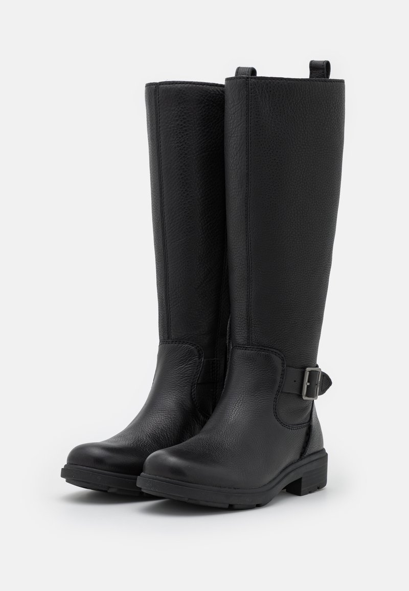 uggs black long boots