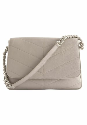Sac Bandoulière TOM TAILOR Ida - Modèle Flap Bag No Zip - Couleur Silver - Taille S - 100% PU