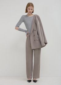 Calliope CUT OUT  - Langarmshirt - gris