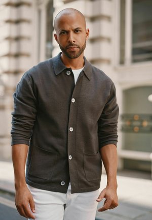 Next BUTTON THROUGH - Kardiganas - ash brown