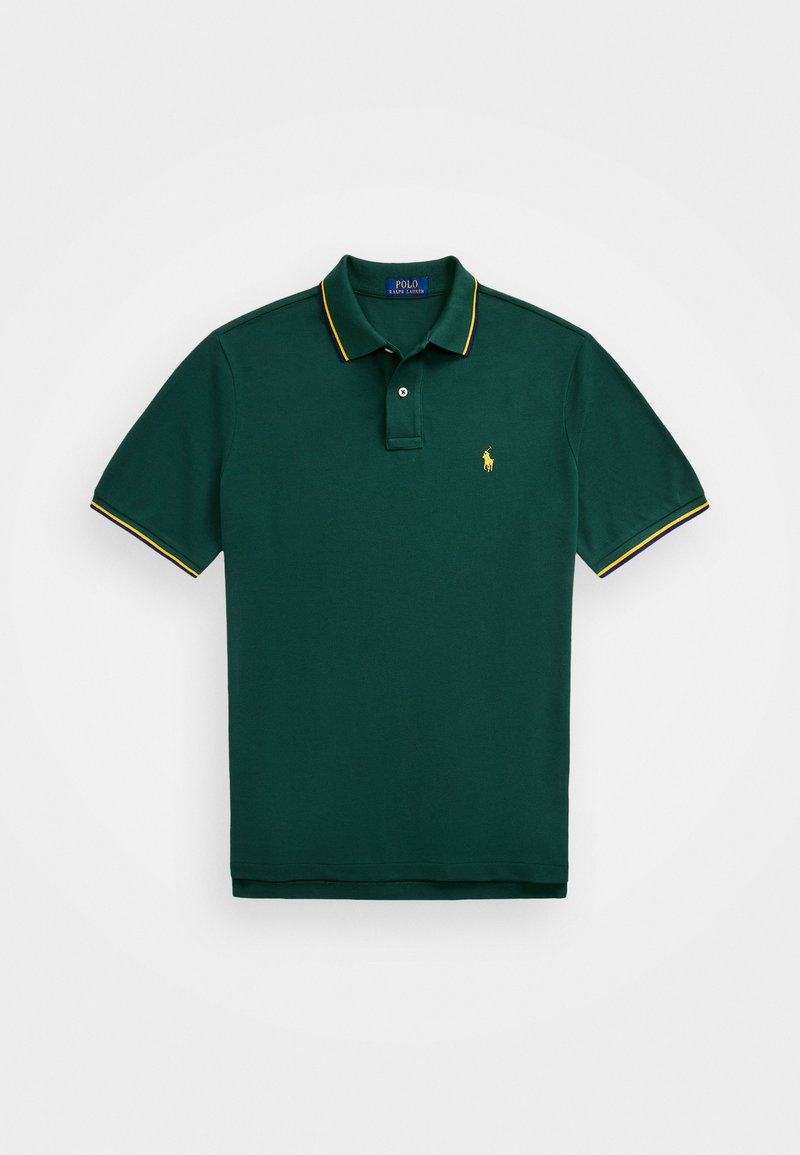Polo Ralph Lauren CUSTOM SLIM FIT MESH POLO SHIRT - Pólóing - vintage pine
