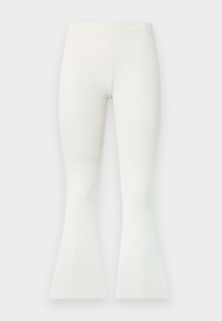 TRINE FLARE CAPRI - Hlače - ecru