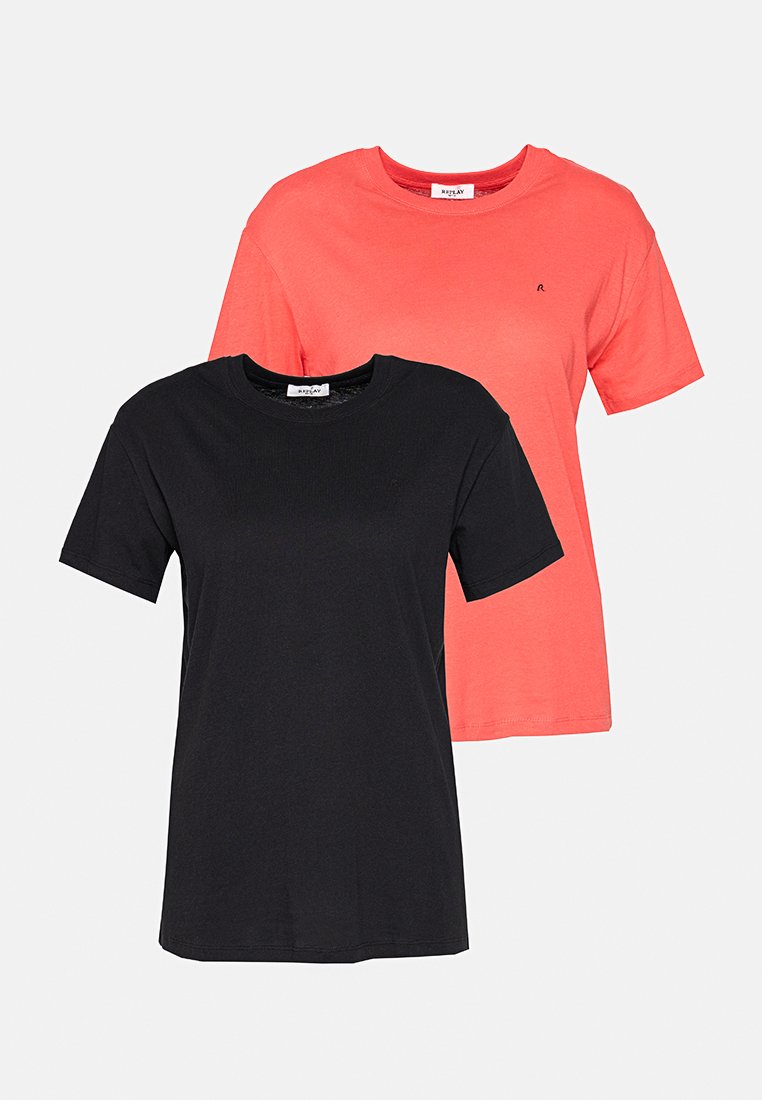 Replay T-shirt basic rood
