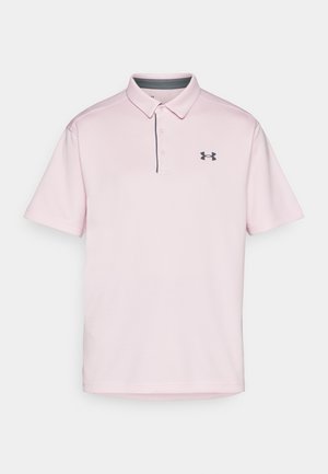 Under Armour TECH - Polo shirt - prime pink/pitch gray