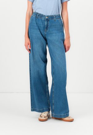 ONLCOMET - Wide leg - medium blue denim