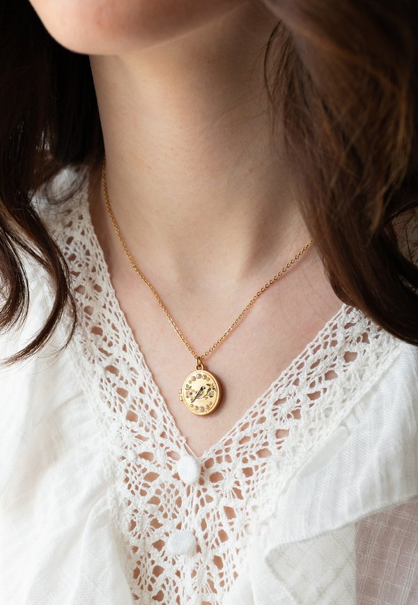 BLUE TIT LOCKET - Halskette