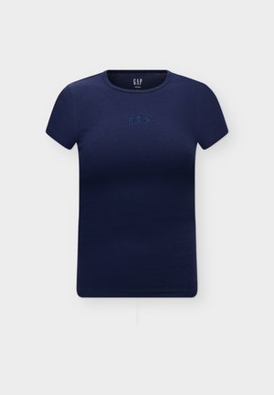 GAP, LOGO TEE - Обикновена тениска - navy uniform